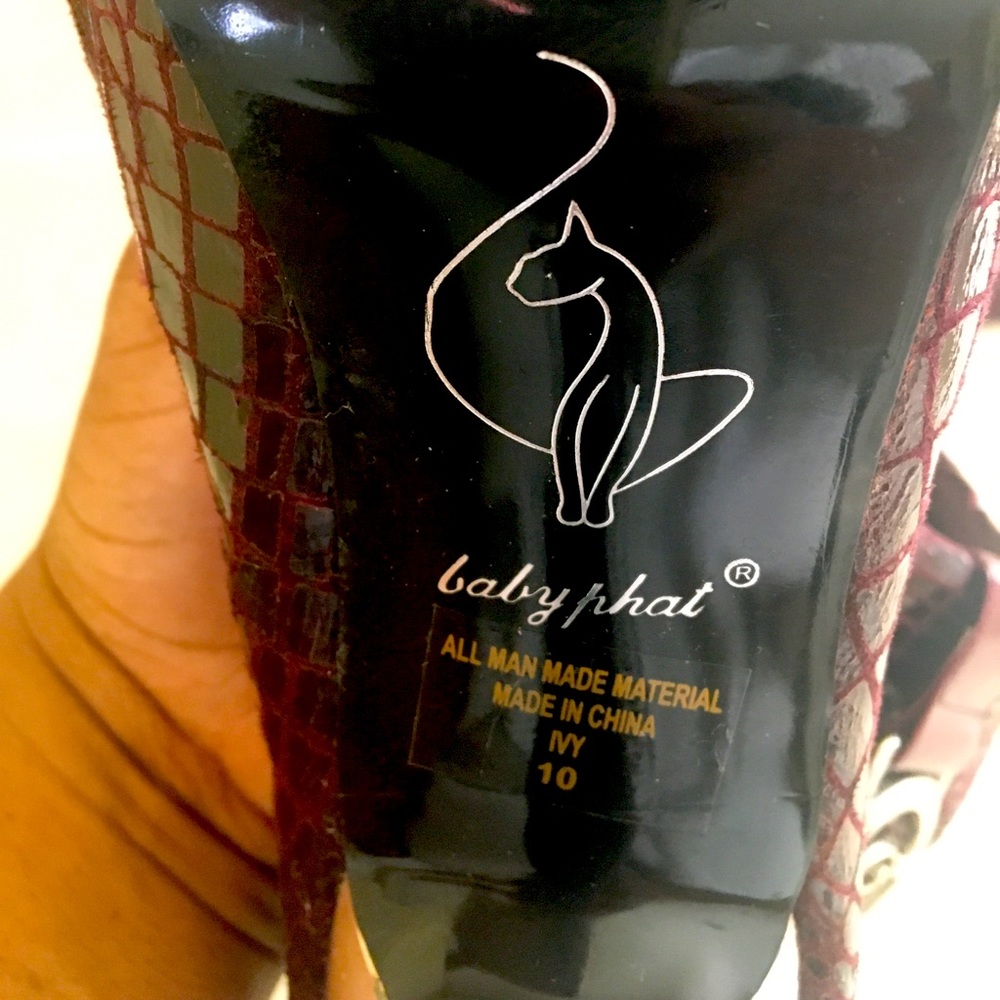 Beautiful, size 10,  Babyphat  boots!